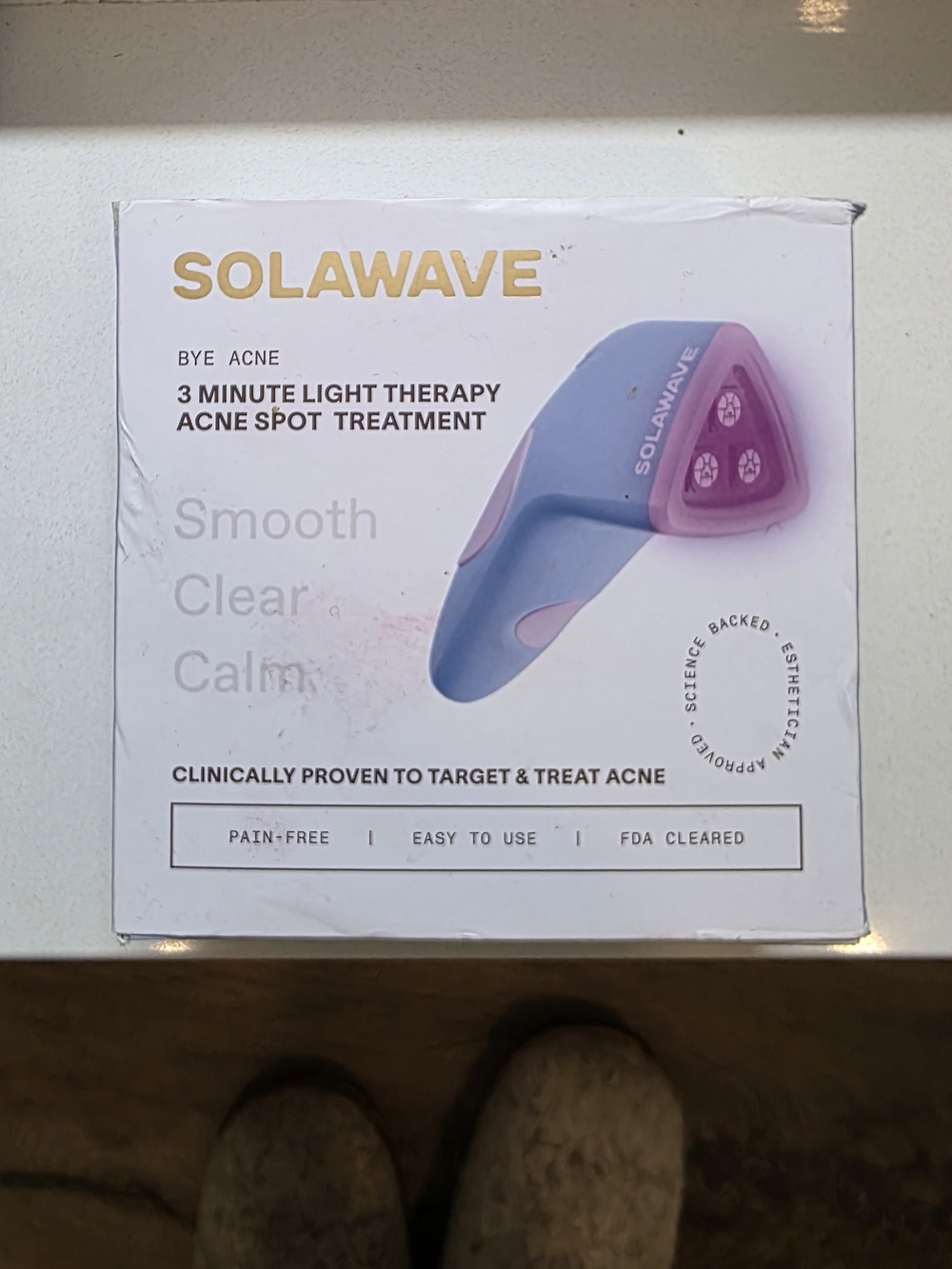 Solowave Blue Acne Spot Light Therapy Device